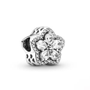 Σύμβολο Λουλούδι με πετράδια ασήμι 925