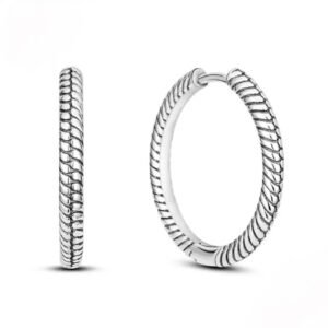 Σκουλαρίκια κρίκοι ( δέχεται σύμβολα ) ασήμι 925