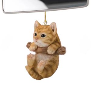Διακοσμητικό κρεμαστό, αυτοκινήτου γατάκι ginger