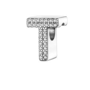 T Σύμβολο με πετράδια με πετράδια