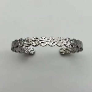 Βραχιολι ασημί vintage ανοξείδωτο ατσάλι