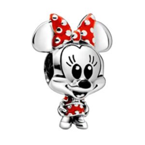 Σύμβολο baby Minnie Mouse ασήμι 925 ( παιδικό μέγεθος )