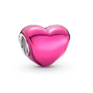 Σύμβολο καρδιά ροζ ασήμι 925