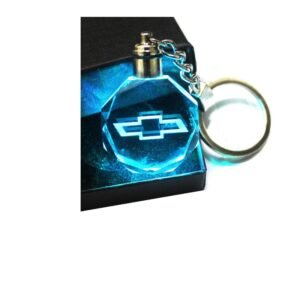 3D Led Μπρελόκ Κρύσταλλο με Λογότυπο Αυτοκινήτου & Μοτοσυκλετών - Chevrolet