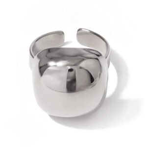 Δαχτυλίδι ασημί ανοξείδωτο ατσάλι