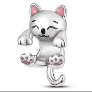 Σύμβολο γατούλα ασήμι 925