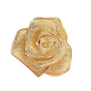 Σύμβολο τριαντάφυλλο χρυσό ασήμι 925