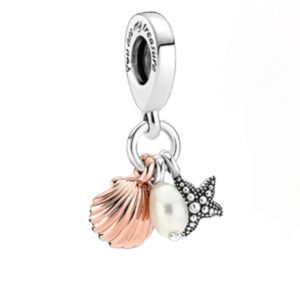 Σύμβολο κοχύλι μαργαριτάρι αστερίας ασήμι 925