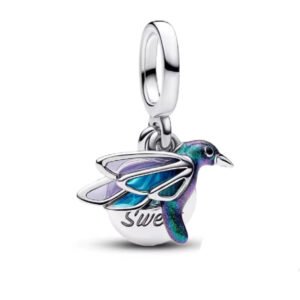 Σύμβολο εξωτικό πουλί ασήμι 925