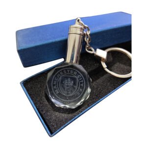 Κρυστάλλινο 3D Led Μπρελόκ Με Λογότυπο Ομάδων - Manchester City , Without LED