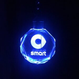 3D Led Μπρελόκ Κρύσταλλο με Λογότυπο Αυτοκινήτου & Μοτοσυκλετών - Smart