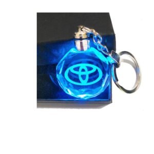 3D Led Μπρελόκ Κρύσταλλο με Λογότυπο Αυτοκινήτου & Μοτοσυκλετών - Toyota