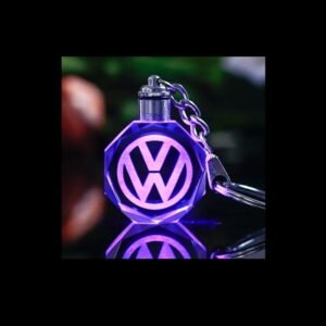 3D Led Μπρελόκ Κρύσταλλο με Λογότυπο Αυτοκινήτου & Μοτοσυκλετών - Volkswagen