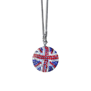 Κρεμαστό Διακοσμητικό Σε Σχήμα Μπάλας Με Στρας – [2 Χρώματα] - Red and Blue