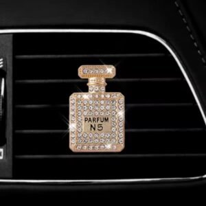 Αρωματικό Αυτοκινήτου Σε Σχήμα Μπουκαλιού Αρώματος Ν°5 – [2 Χρώμα] - Gold