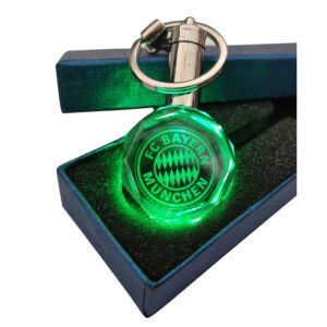 Κρυστάλλινο 3D Led Μπρελόκ Με Λογότυπο Ομάδων - Bayern Munich , With LED