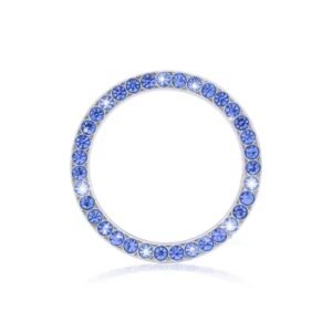 Διακοσμητικός Δακτύλιος Start/Stop Με Στρας – [5 Χρώματα] - Blue