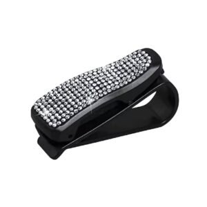 Κλιπ Γυαλιών Ηλίου Με Στρας – [3 Χρώματα] - Silver