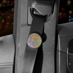 Κλιπ Ζώνης Αυτοκινήτου Με Στρας – [3 Χρώματα] - Colorful