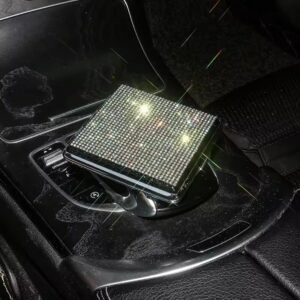 Τσιγαροθήκη/Ταμπακιέρα Με Στρας – [3 Χρώματα] - Gold